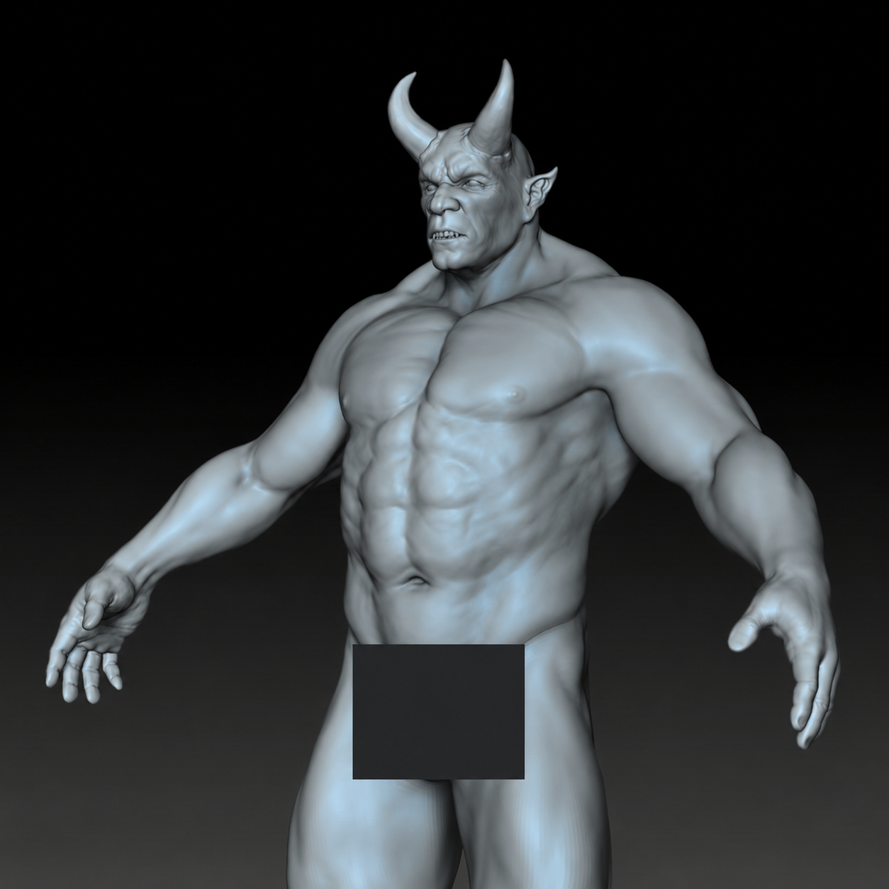 ZBRUSH – Biped 02 Creature WIP