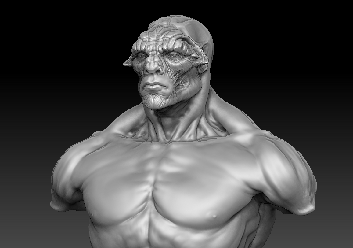 ZBRUSH – Biped Creature WIP